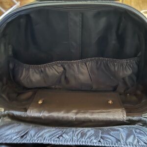 Black Luca Vergani travel beauty case